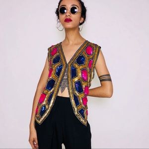 Sequined Vest